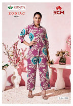 Kanya Zodiac Vol 1 Cotton Flex Fancy Co Ord Set Collection