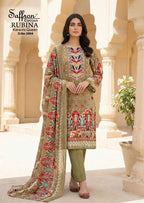 Saffron Cotton Rubina Vol 2 Readymade Cotton Pakistani Kurti Pant With Dupatta
