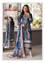 Farida Charizma Readymade Cotton Printed Pakistani Kurti Pant With Dupatta