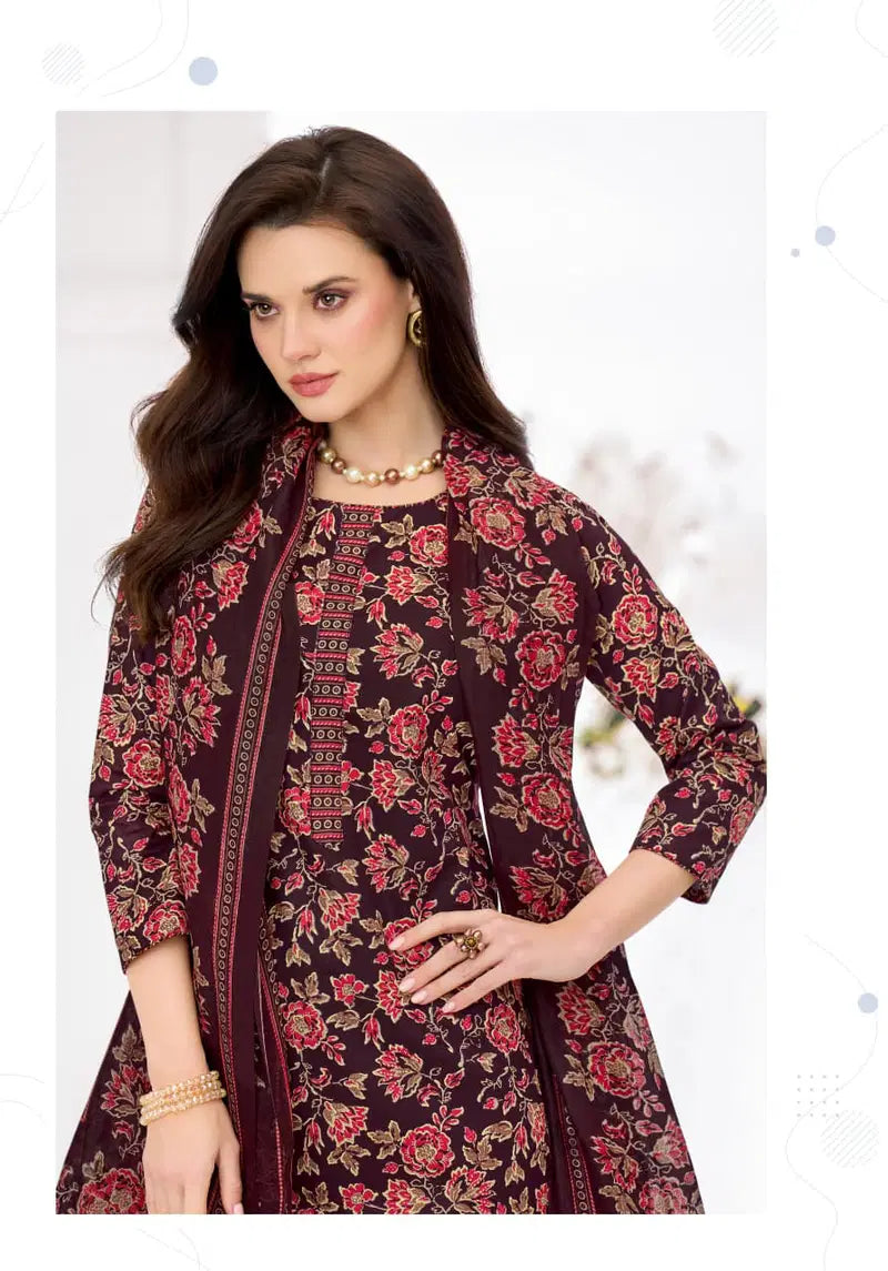 Shree Ganesh Samaiyra Ajrak Vol 1 Readymade Cotton Prined Kurti Pant With Dupatta
