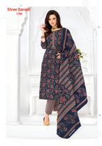Shree Ganesh Samaiyra Ajrak Vol 1 Readymade Cotton Prined Kurti Pant With Dupatta