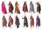 Shree Ganesh Samaiyra Ajrak Vol 1 Readymade Cotton Prined Kurti Pant With Dupatta