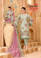 Patidaar Mill Zoya Vol 5 Readymade Pakistani Kurti Pant With Dupatta