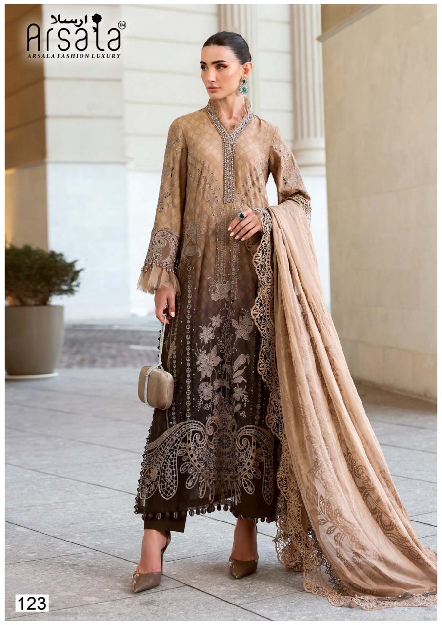 Arsala Amara Vol 3 Lawn Cotton Pakistani Karachi Dress Material Collection