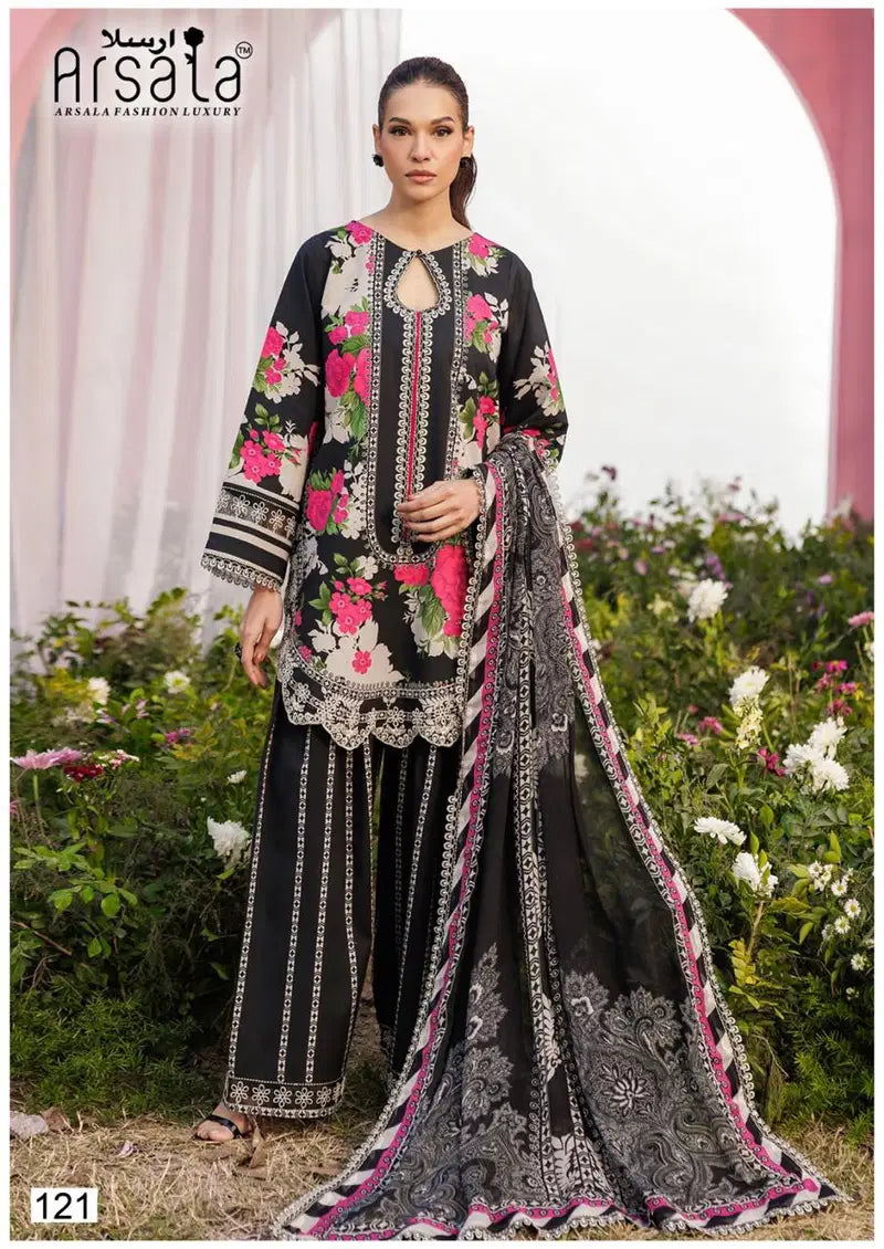 Arsala Amara Vol 3 Lawn Cotton Pakistani Karachi Dress Material Collection