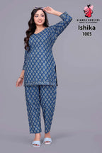 Hiaara Ishika Vol 1 Cotton Printed Fancy Co Ord Set Collection