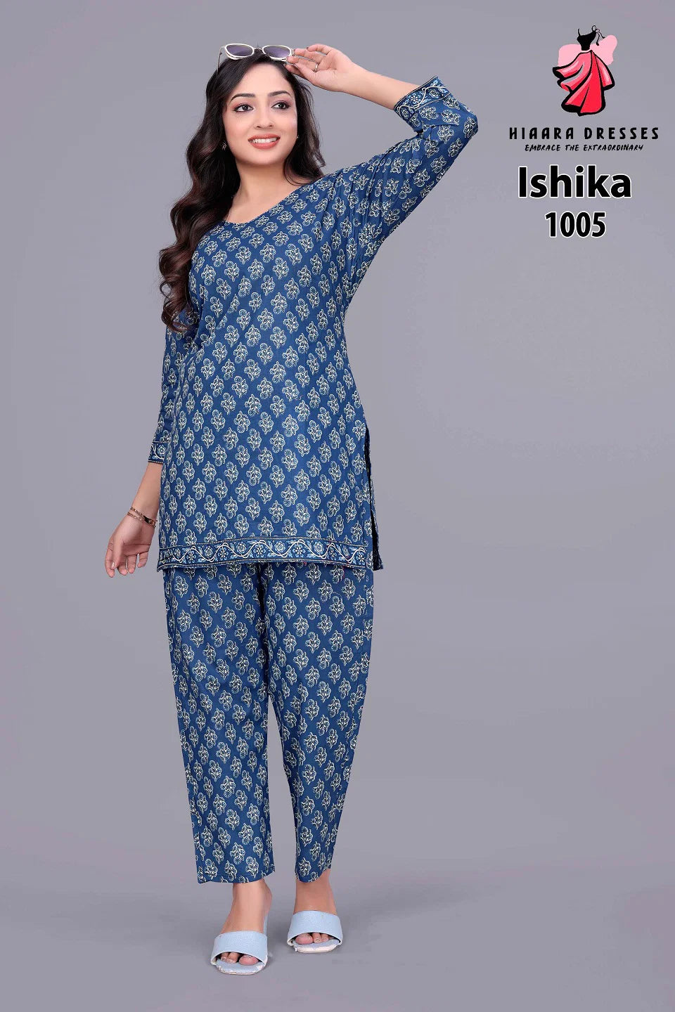 Hiaara Ishika Vol 1 Cotton Printed Fancy Co Ord Set Collection