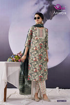 Devi Ananya Vol 3 Rayon Printed Kurti With Bottom Dupatta