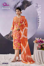 Devi Ananya Vol 3 Rayon Printed Kurti With Bottom Dupatta