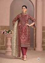 Mizaj Muzlin Vol 2 Readymade Cotton Printed Pakistani Kurti Pant With Dupatta