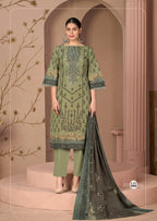 Mizaj Muzlin Vol 2 Readymade Cotton Printed Pakistani Kurti Pant With Dupatta