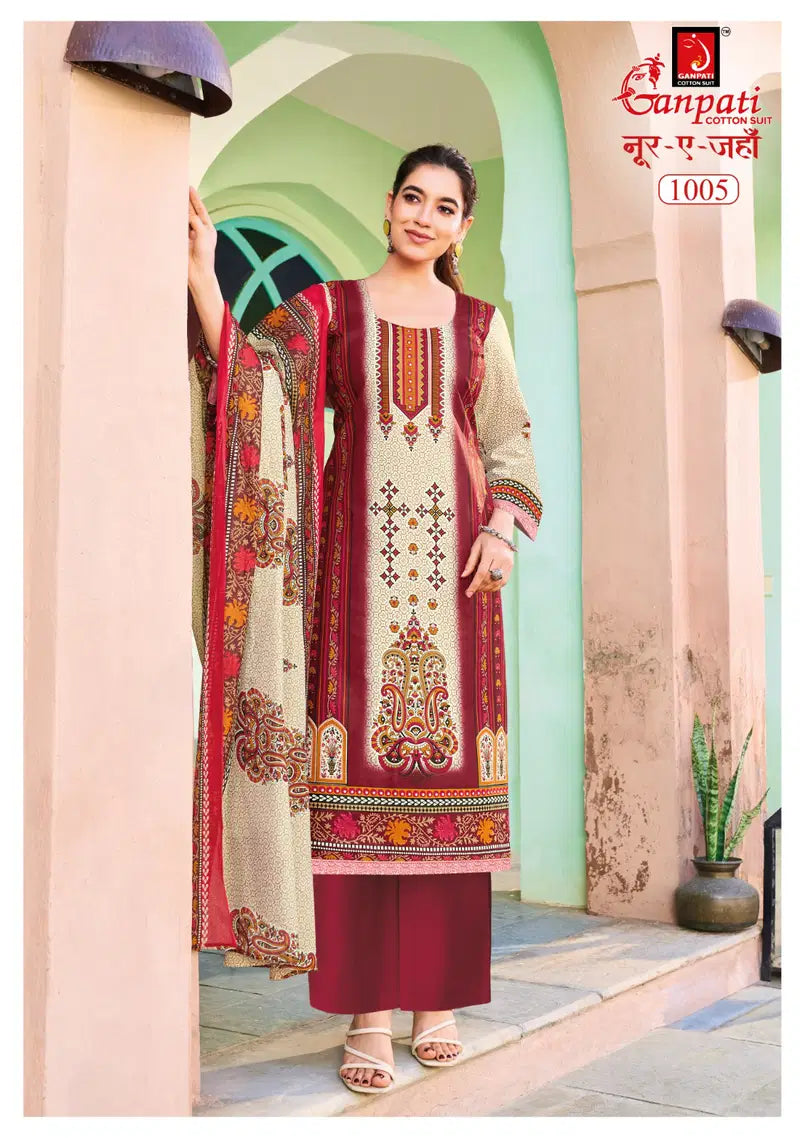 Ganpati Noor E Jahan Vol 1 Cotton Karachi Dress Material Collection