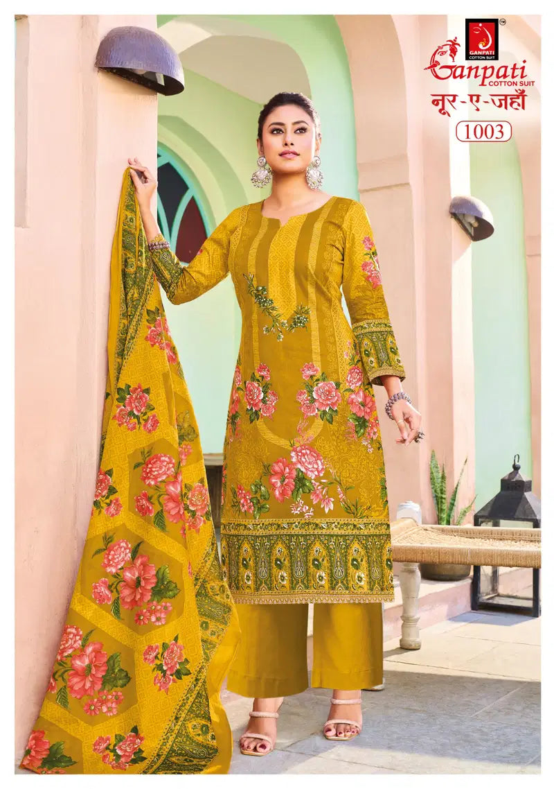 Ganpati Noor E Jahan Vol 1 Cotton Karachi Dress Material Collection
