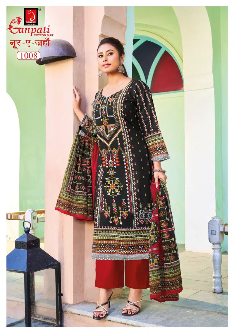 Ganpati Noor E Jahan Vol 1 Cotton Karachi Dress Material Collection