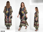 Jelite Kaftan Co Ord Set Value Addition Vol 6 Poly Feather Silk Kaftan Collection