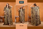 Hkf Dua Kaftan Vol 1 Soft Satin Printed Fancy Kaftan Collection