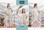 Hkf Dua Kaftan Vol 4 Soft Satin Printed Fancy Kaftan Collection