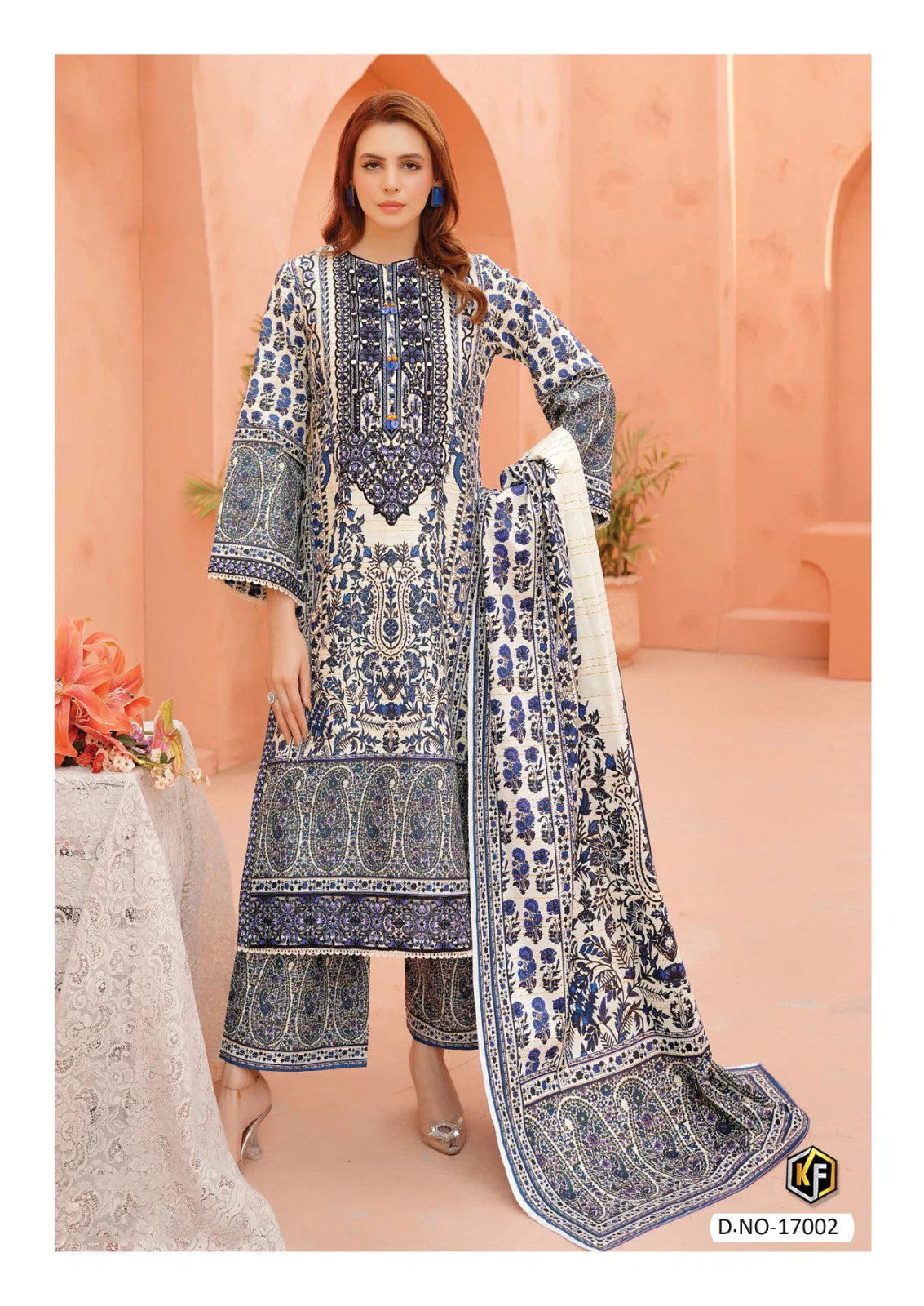 Keval Nx Hit Vol 17 Cotton Printed Pakistani Karachi Dress Material