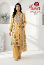 Ganeshji Sana Safina Vol 2 Readymade Pakistani Kurti Pant With Dupatta