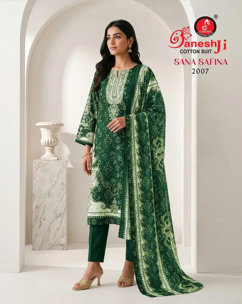 Ganeshji Sana Safina Vol 2 Readymade Pakistani Kurti Pant With Dupatta