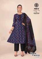 Deeptex Kutch Express Vol 2 A Line Cotton Printed Kurti Set Collection