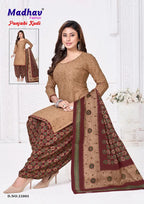 Madhav Punjabi Kudi Vol 22 Readymade Cotton Patiyala Dress