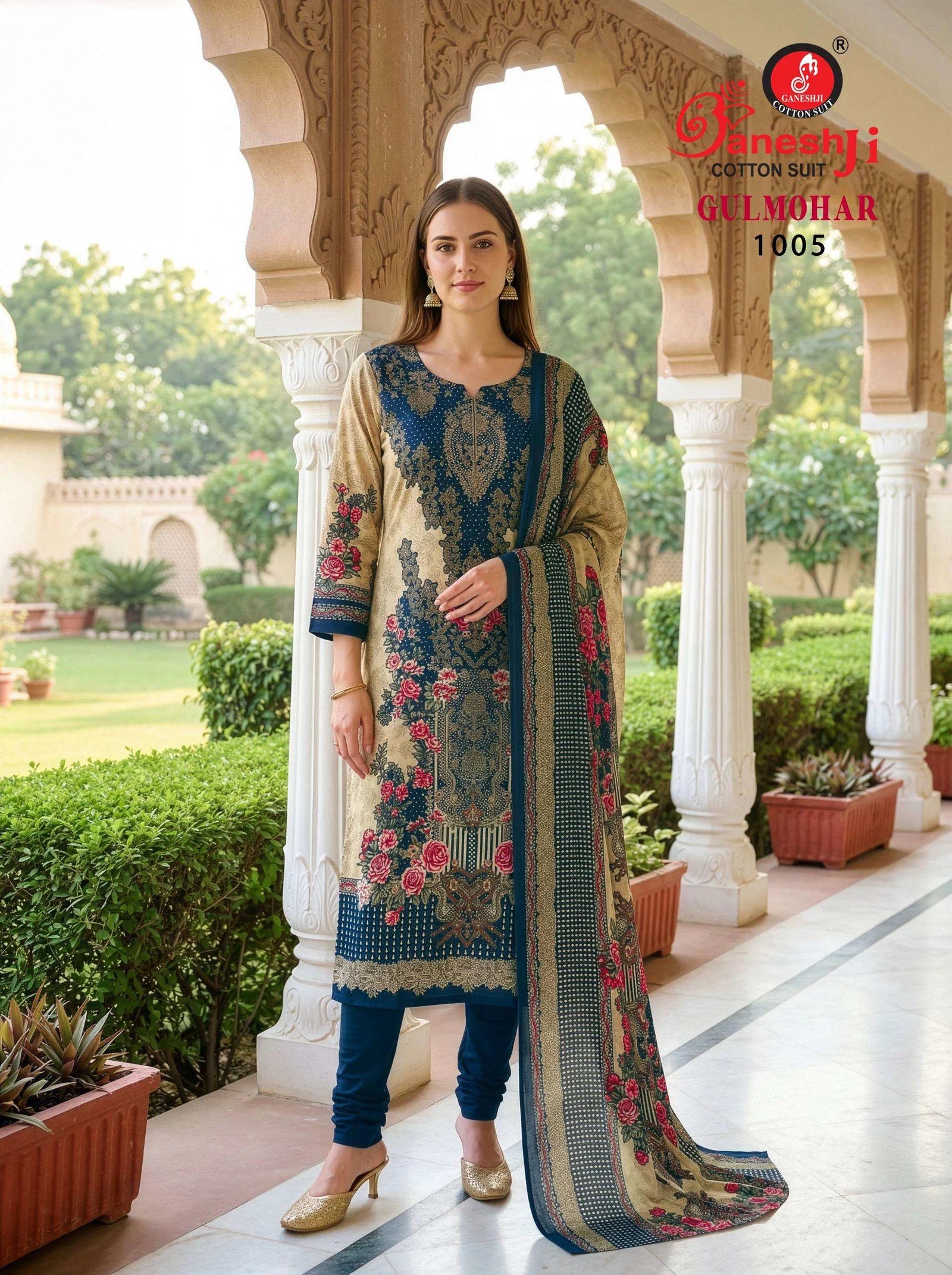 Ganeshji Gulmohar Vol 1 Readymade Rayon Kurti Pant With Dupatta