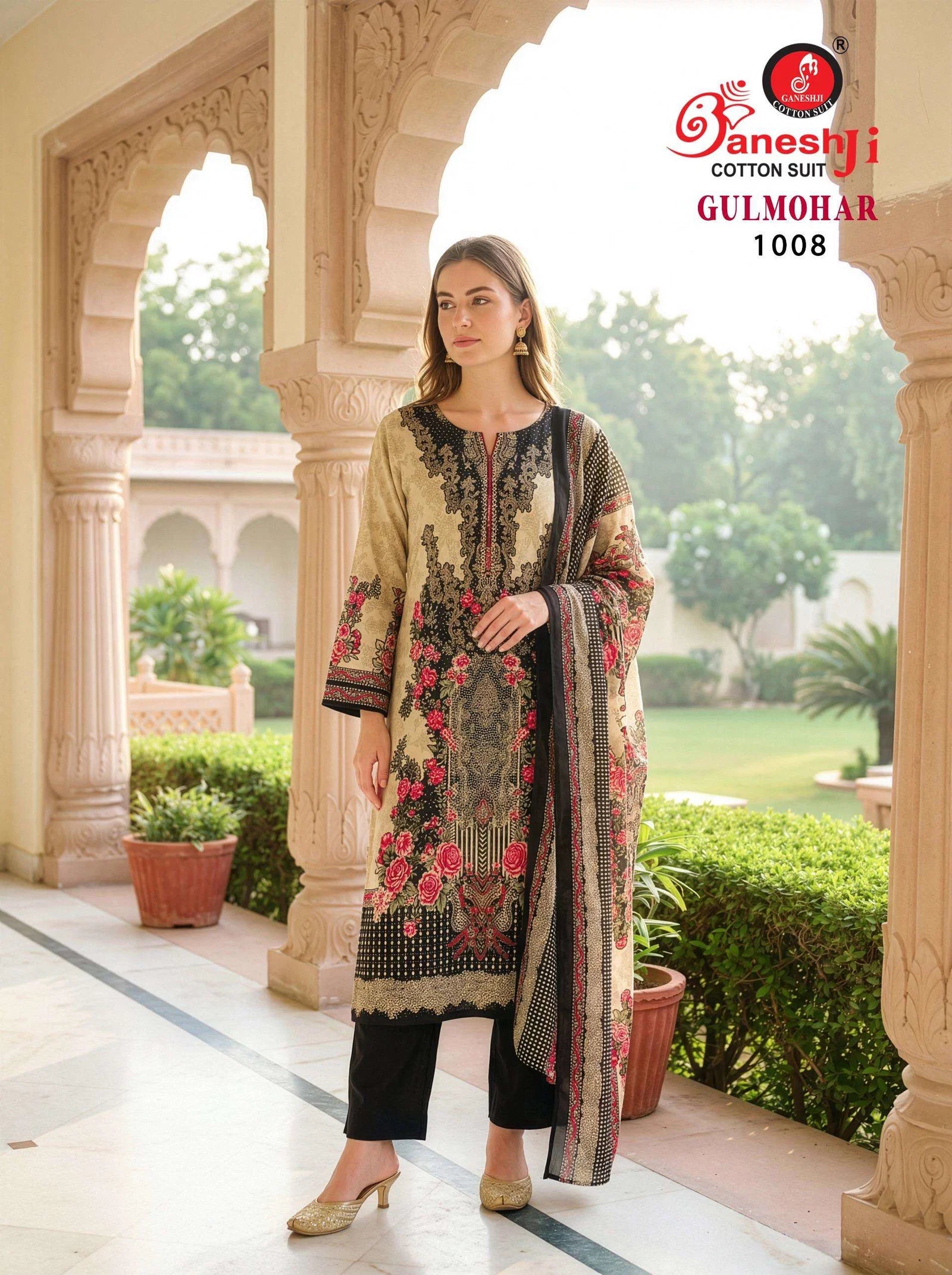Ganeshji Gulmohar Vol 1 Readymade Rayon Kurti Pant With Dupatta