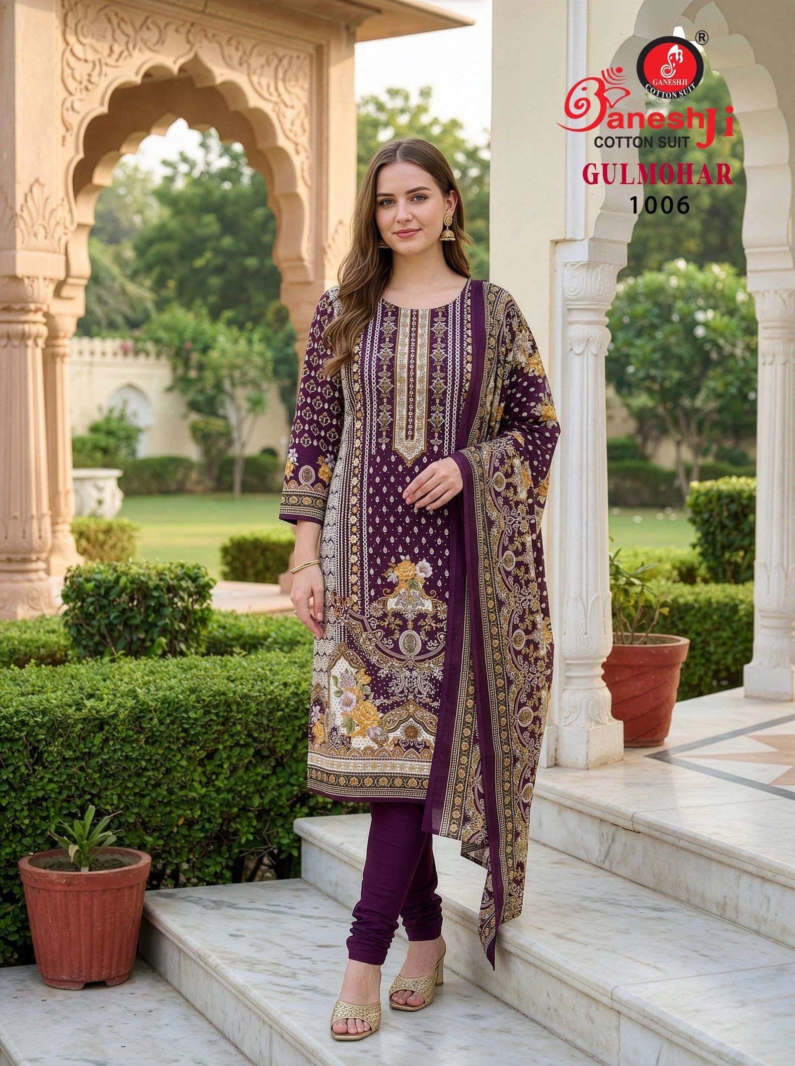 Ganeshji Gulmohar Vol 1 Readymade Rayon Kurti Pant With Dupatta