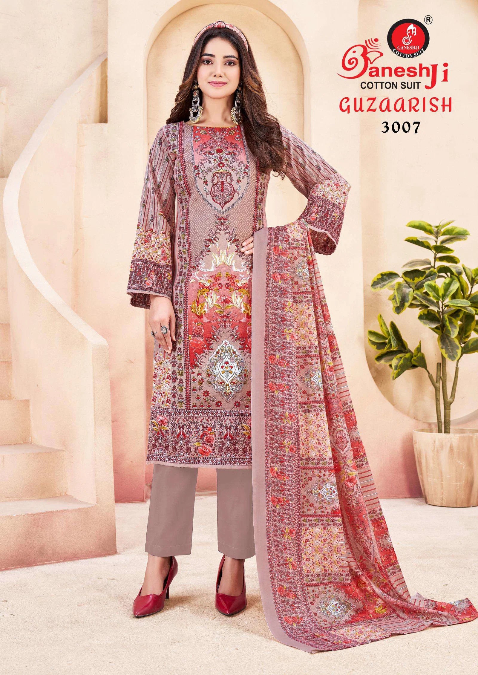 Ganeshji Guzaarish Vol 3 Readymade Karachi Kurti Pant With Dupatta