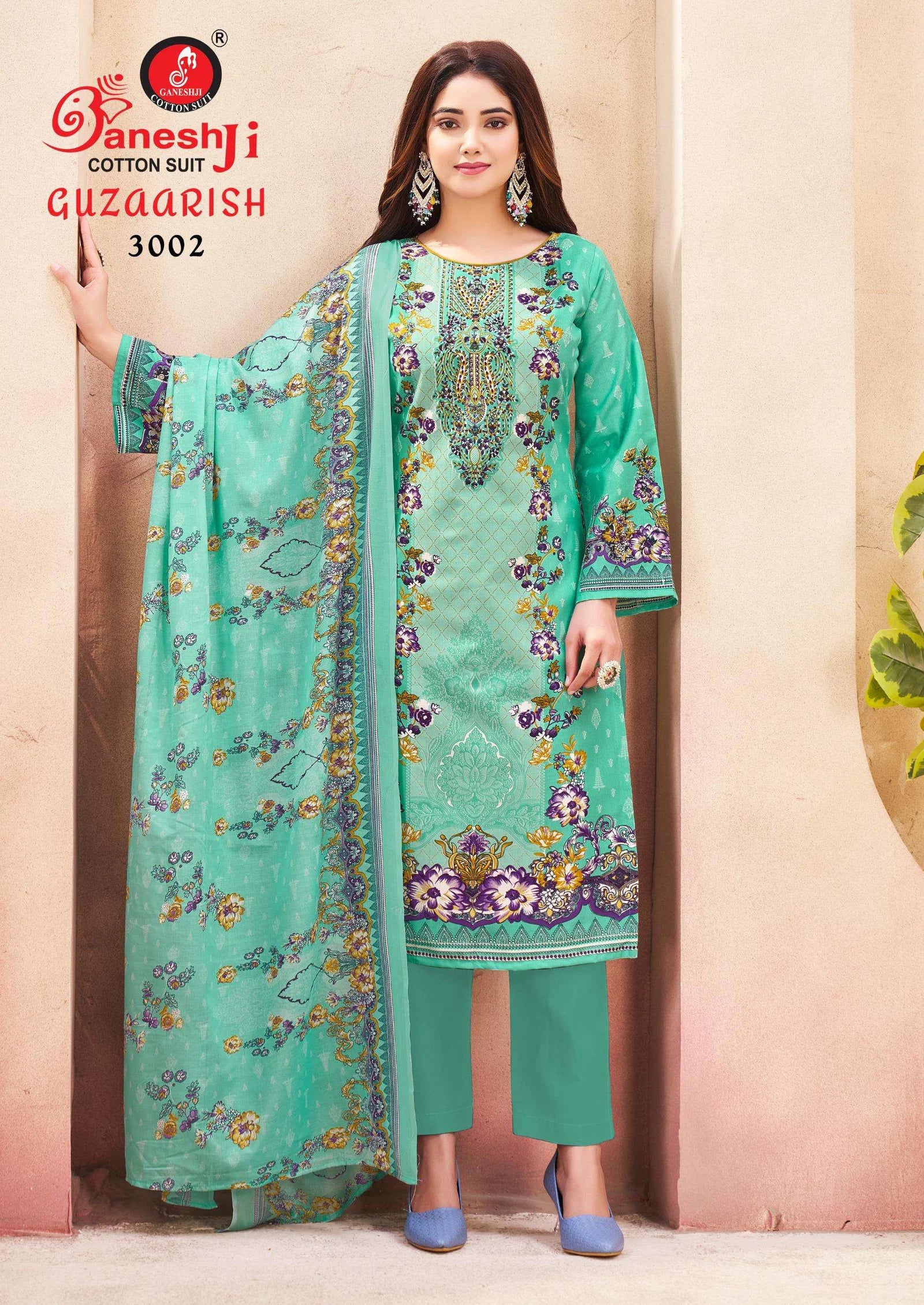 Ganeshji Guzaarish Vol 3 Readymade Karachi Kurti Pant With Dupatta