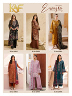 Kaf Evayra Gulaal Vol 2 Readymade Cotton Printed Karachi Kurti Set