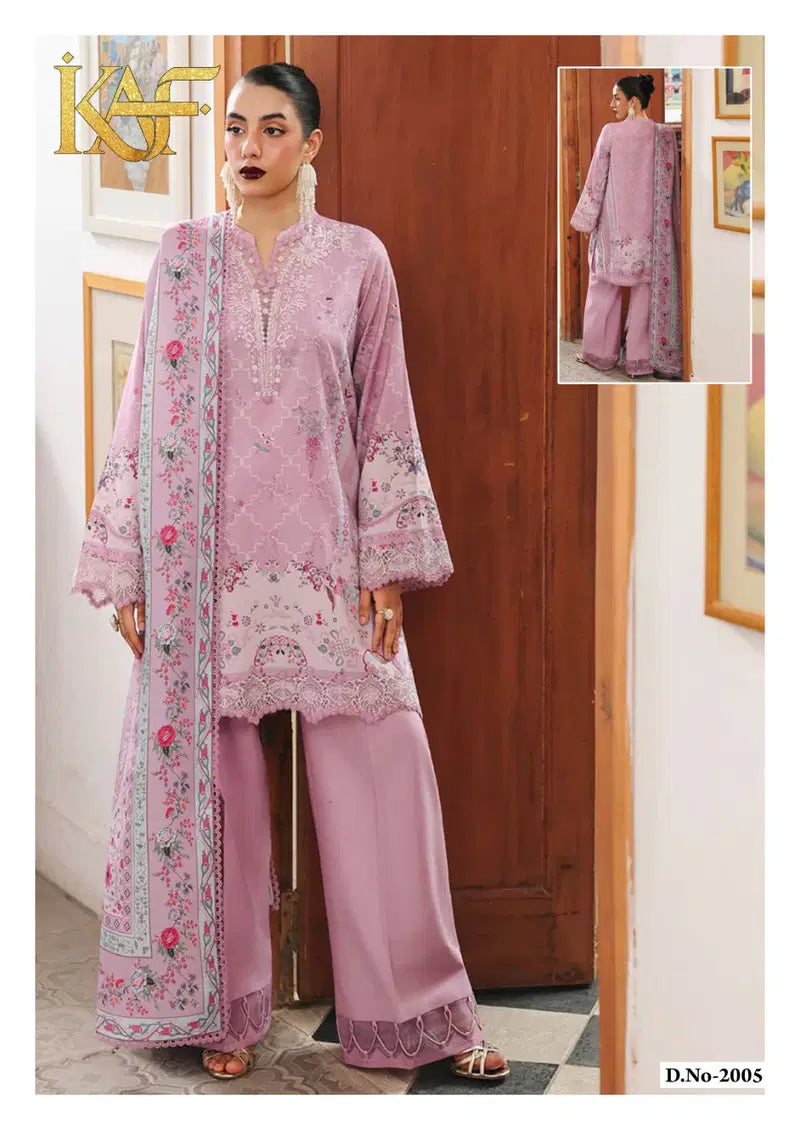 Kaf Evayra Gulaal Vol 2 Readymade Cotton Printed Karachi Kurti Set