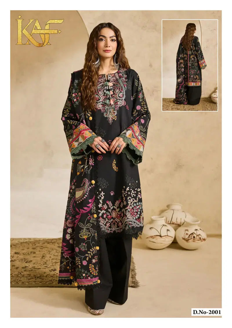 Kaf Evayra Gulaal Vol 2 Readymade Cotton Printed Karachi Kurti Set