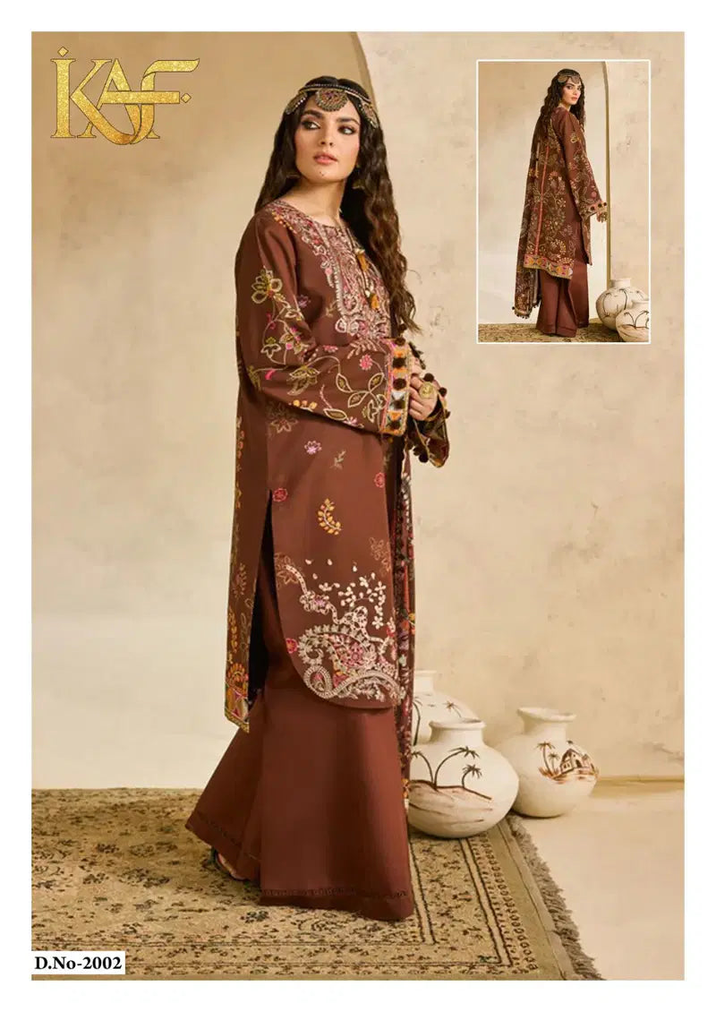 Kaf Evayra Gulaal Vol 2 Readymade Cotton Printed Karachi Kurti Set