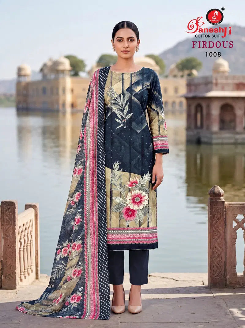 Ganeshji Firdaus Vol 1 Readymade Karachi Kurti Pant With Dupatta