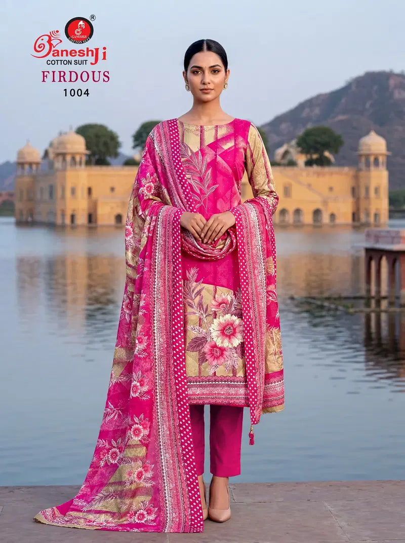 Ganeshji Firdaus Vol 1 Readymade Karachi Kurti Pant With Dupatta