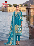Ganeshji Firdaus Vol 1 Readymade Karachi Kurti Pant With Dupatta