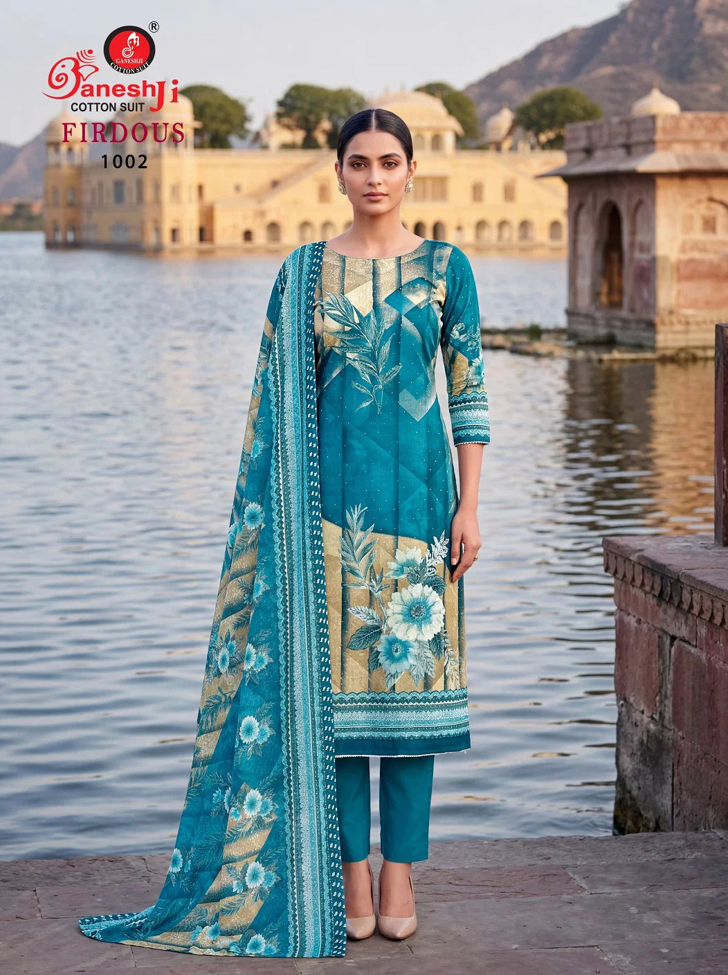 Ganeshji Firdaus Vol 1 Readymade Karachi Kurti Pant With Dupatta