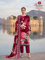 Ganeshji Firdaus Vol 1 Readymade Karachi Kurti Pant With Dupatta