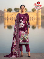 Ganeshji Firdaus Vol 1 Readymade Karachi Kurti Pant With Dupatta