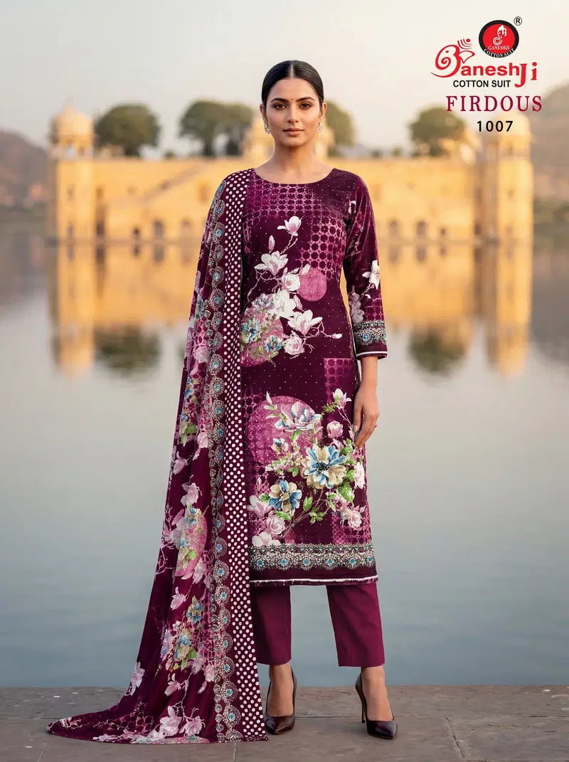 Ganeshji Firdaus Vol 1 Readymade Karachi Kurti Pant With Dupatta