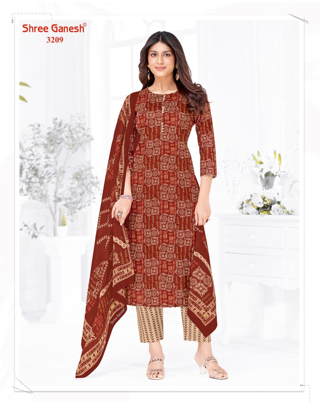Shree Ganesh Samaira Vol 22 Cotton Printed Fancy Dress Material Collection
