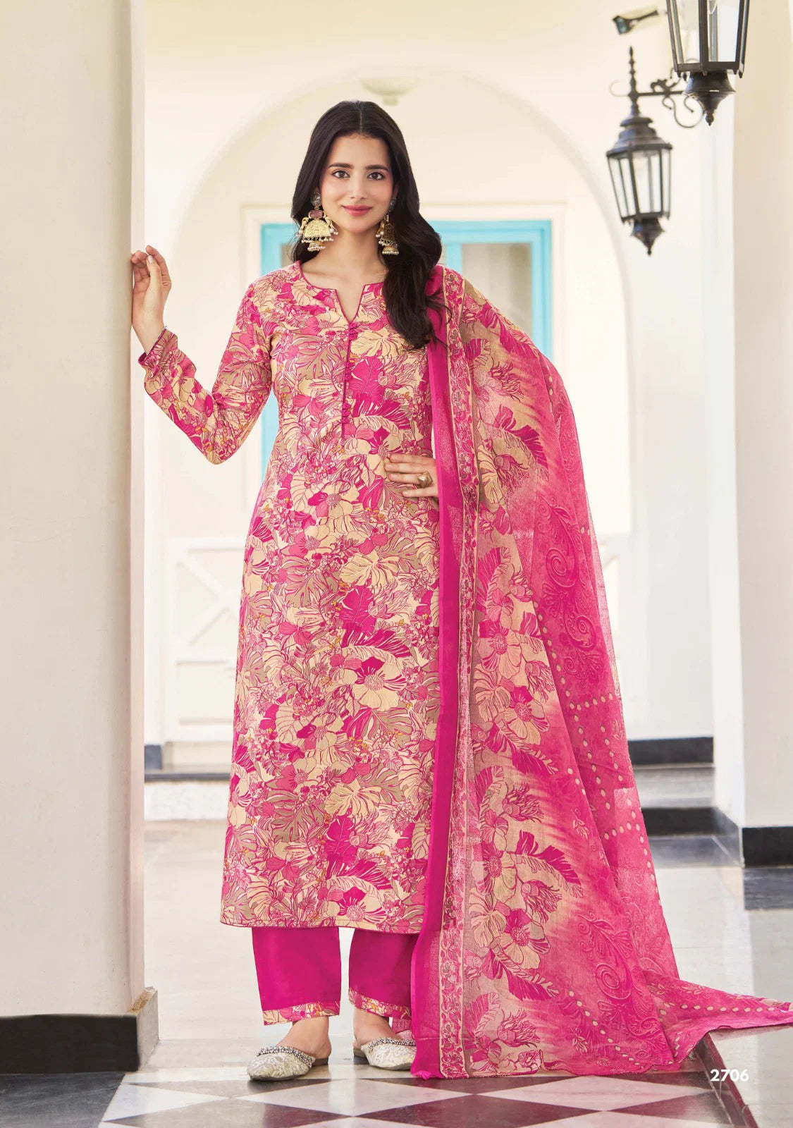Suryajyoti Nargis Vol 27 Cotton Printed Dress Material Collection