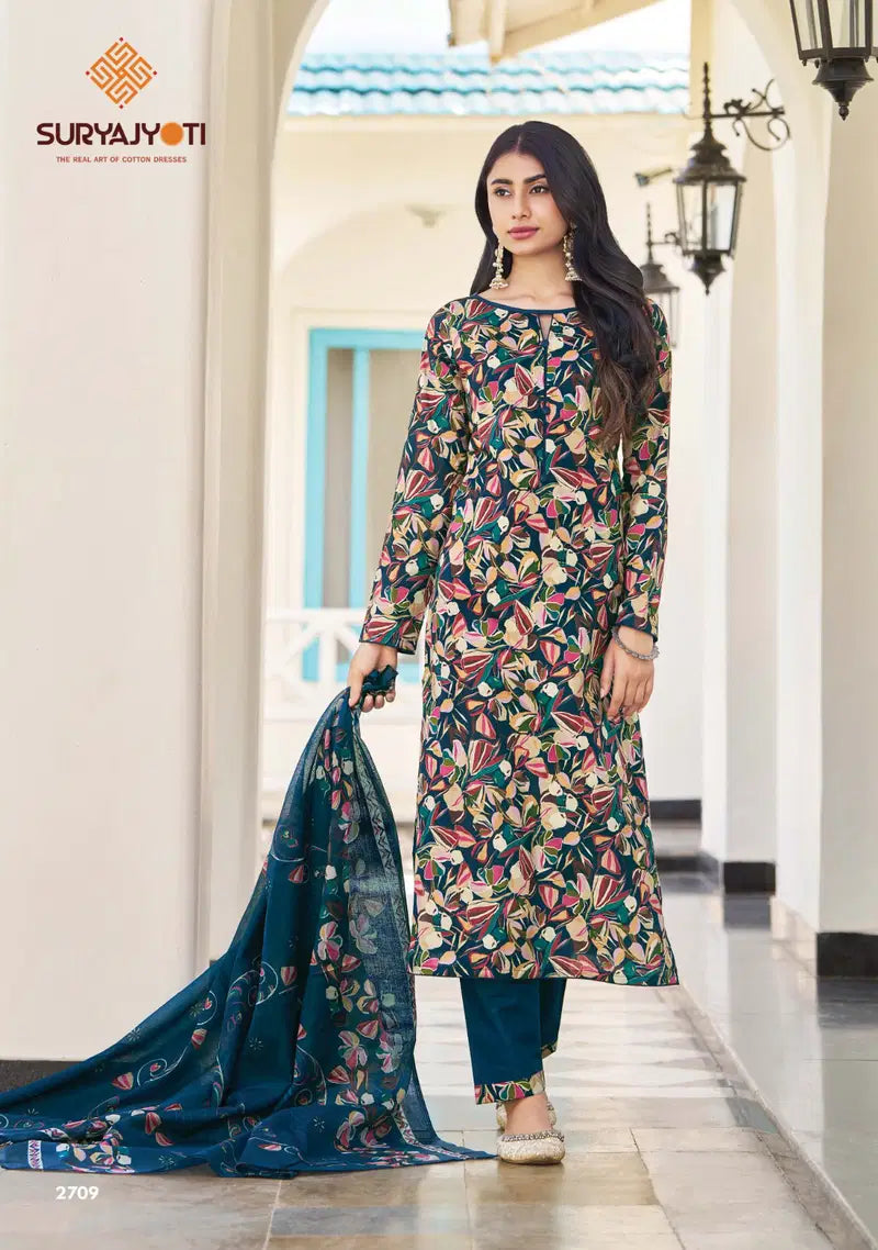 Suryajyoti Nargis Vol 27 Cotton Printed Dress Material Collection