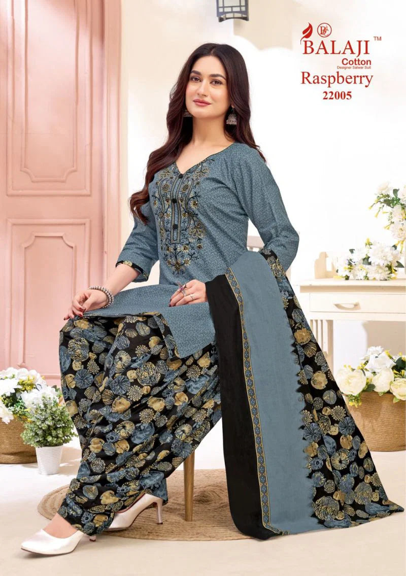 Balaji Raspberry Vol 22 Cotton Printed Dress Material Collection
