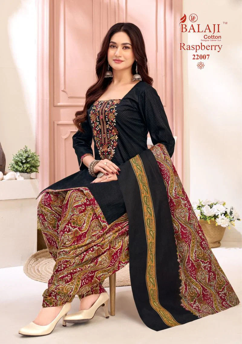 Balaji Raspberry Vol 22 Cotton Printed Dress Material Collection