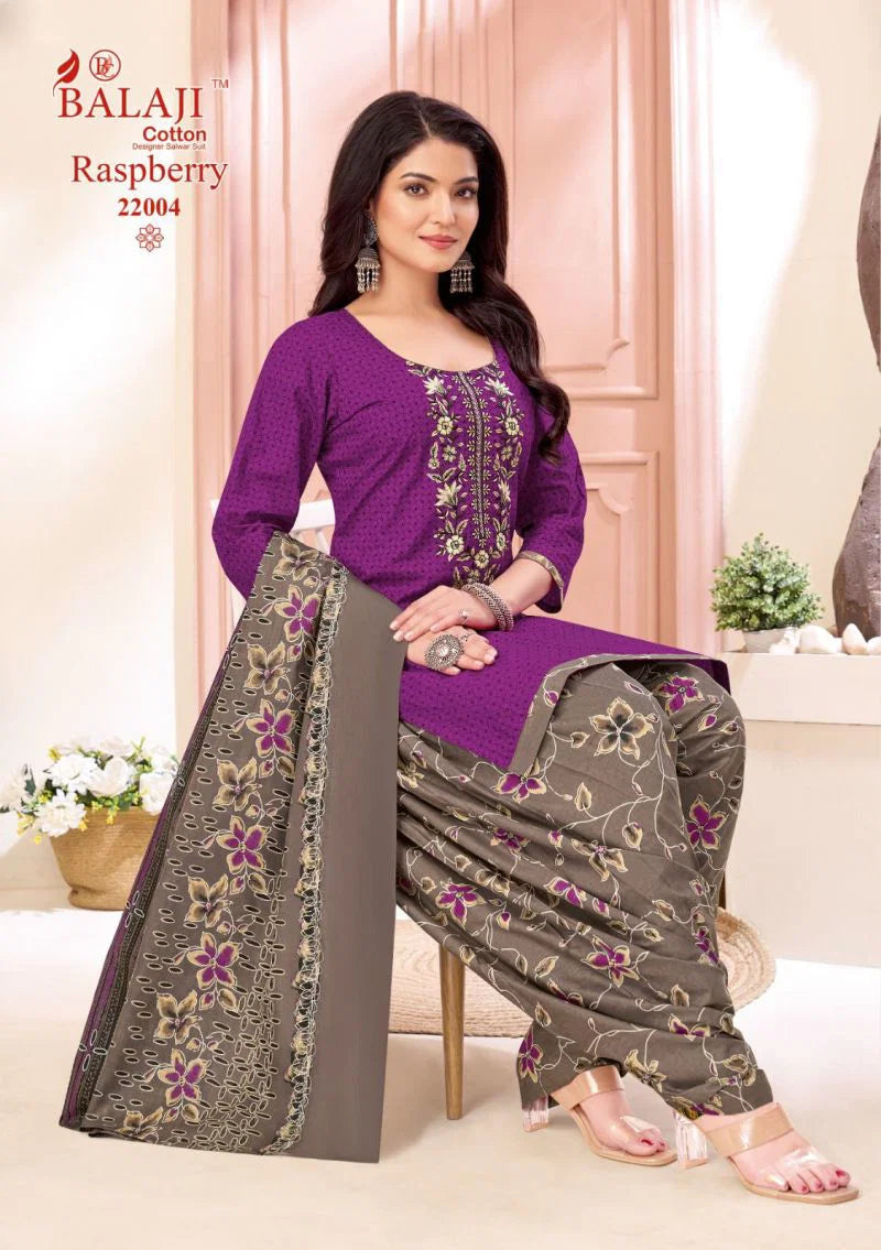 Balaji Raspberry Vol 22 Cotton Printed Dress Material Collection