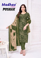 Madhav Poshak Vol 8 Cotton Printed Kurti Pant With Dupatta