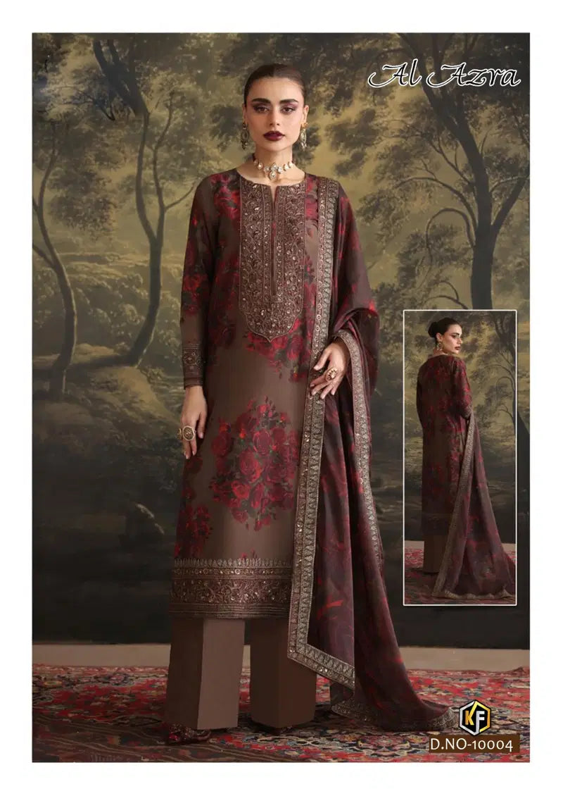 Keval Fab Al Azara Vol 10 Readymade Karachi Kurti Pant With Dupatta